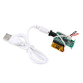 3D printer DIY moonlight board with two-colour touch dimming in warm white and pure white, white colour option
