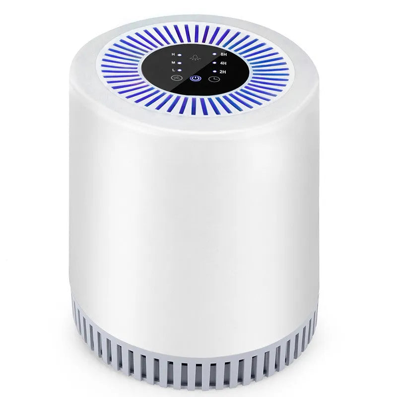 White HEPA air purifier filter replacement unit with 130m³/hour CADR rating for 15-20m² rooms