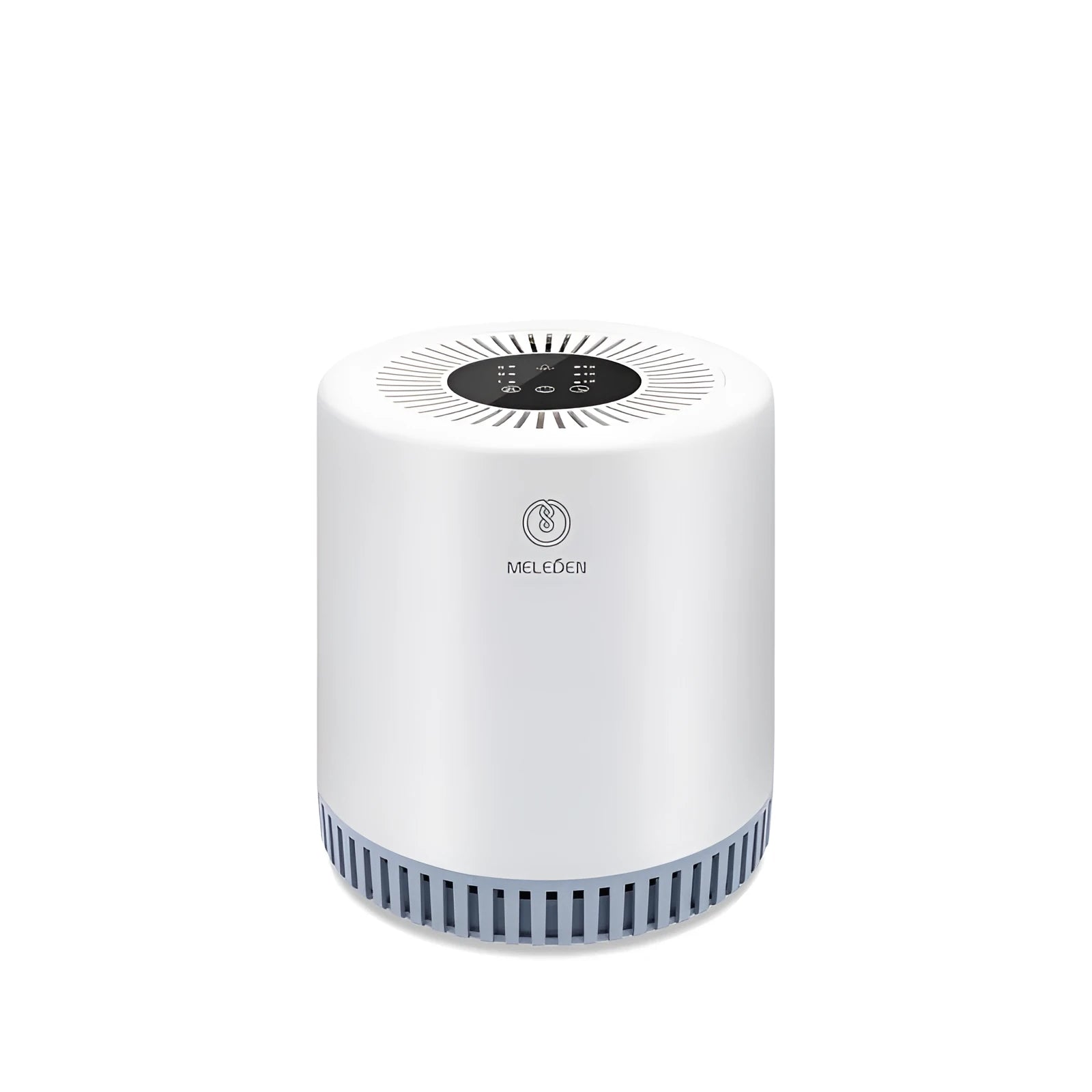 White HEPA air purifier filter replacement unit with 130m³/hour CADR rating for 15-20m² rooms