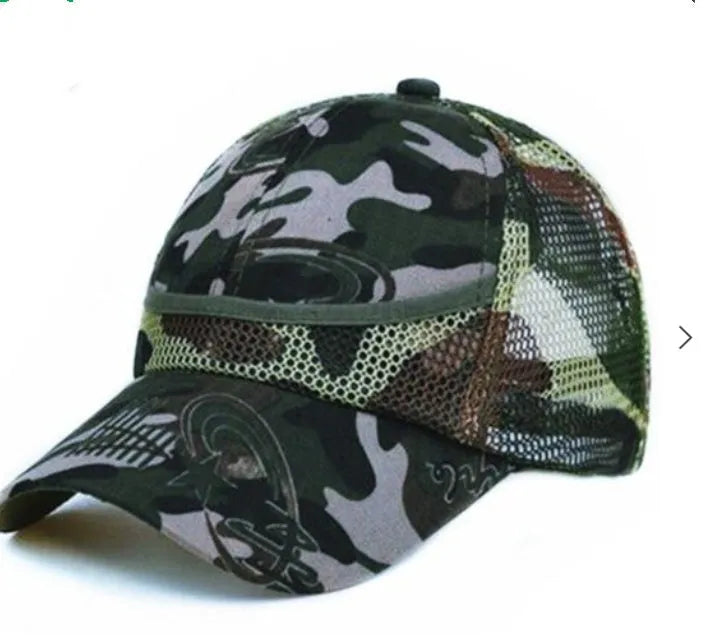 Children's summer baseball cap sun hat in alphabet camouflage colour for boys
