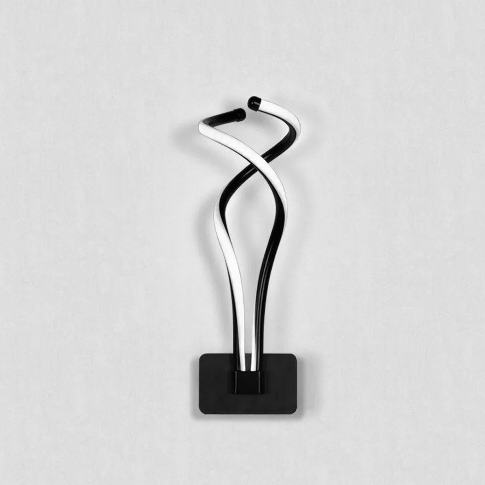 Modern simple LED wall lamp with aluminium shade 400mm in note white colour