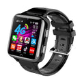 Children's smart watch with a black silicone strap and a 1.54-inch screen displaying a digital interface.
