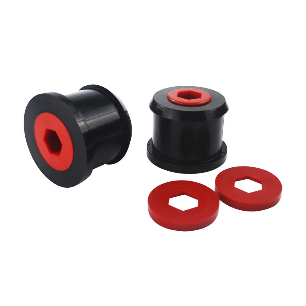 Front wishbone rear bushing in picture colour, single replacement suspension component