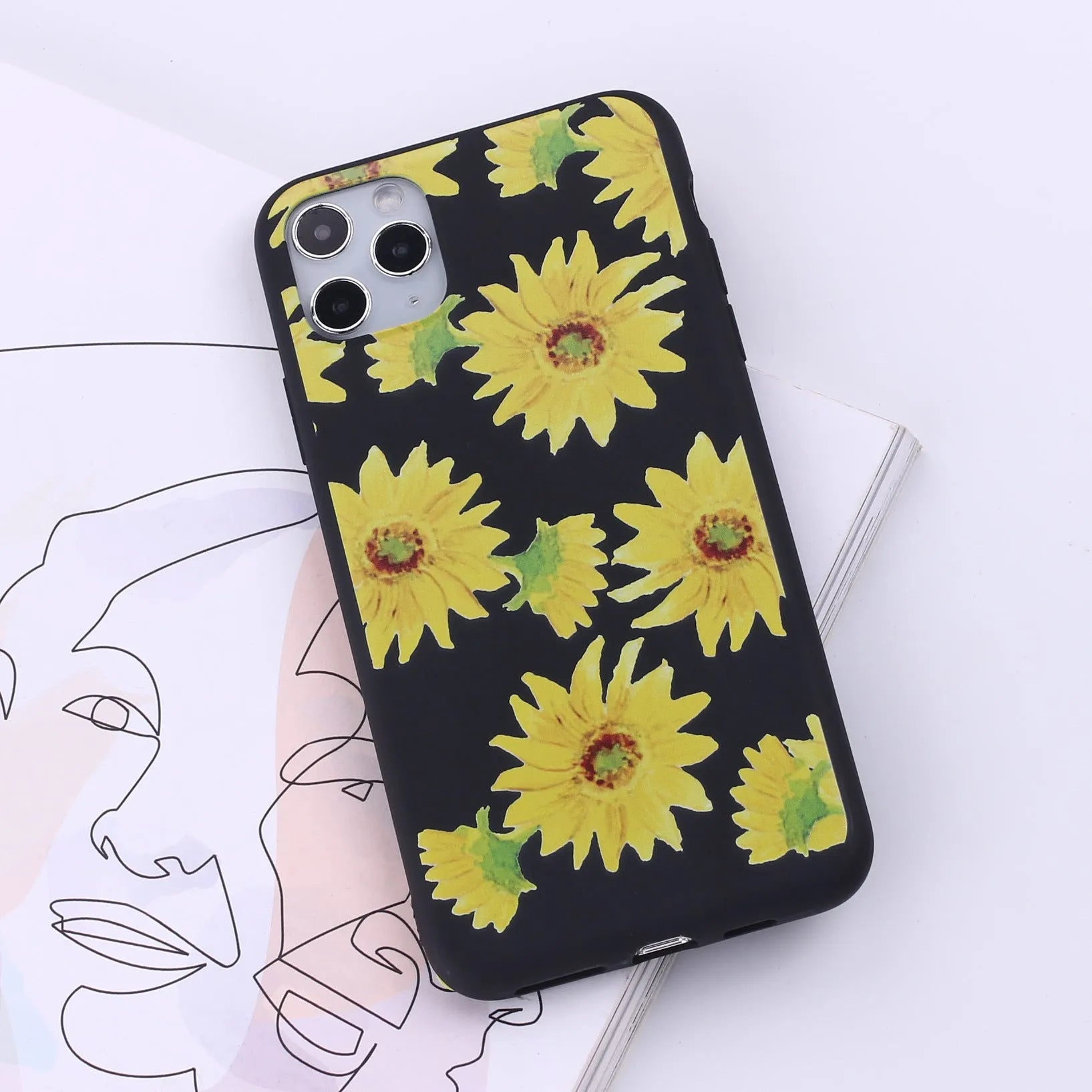 TPU mobile phone back cover case for iPhone in a selection of colours