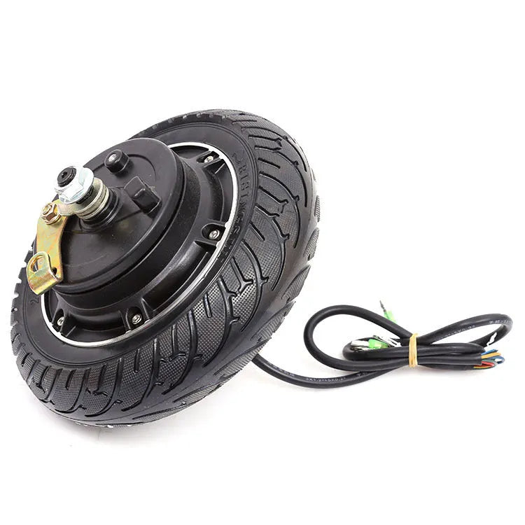 Xinaoma brushless hub motor toothless wheel 8 inch 350W black for electric scooter skateboard
