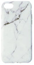 Coque Marbre marble-pattern phone case for iPhone 6s 7 8 X in black polycarbonate
