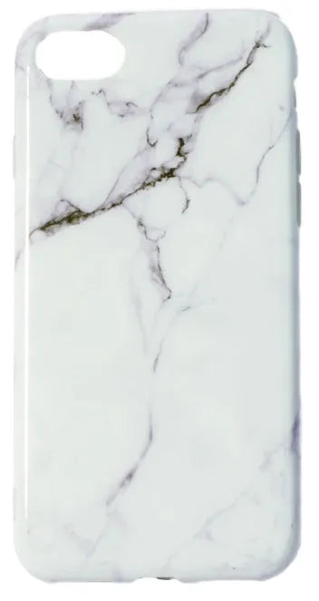 Coque Marbre marble-pattern phone case for iPhone 6s 7 8 X in black polycarbonate