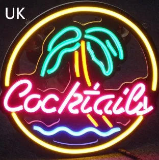 LED coffee neon billboard advertising light with mixed colour illumination for business decoration