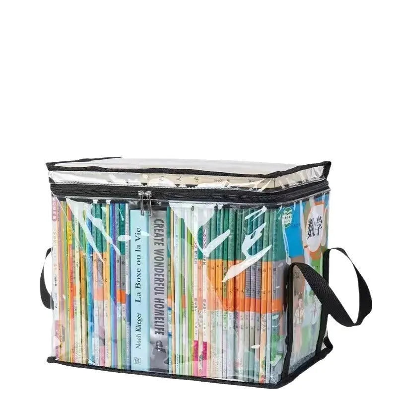 Large foldable PVC water buggy bag with transparent panels showing 24 litre capacity and 38x24x32cm dimensions