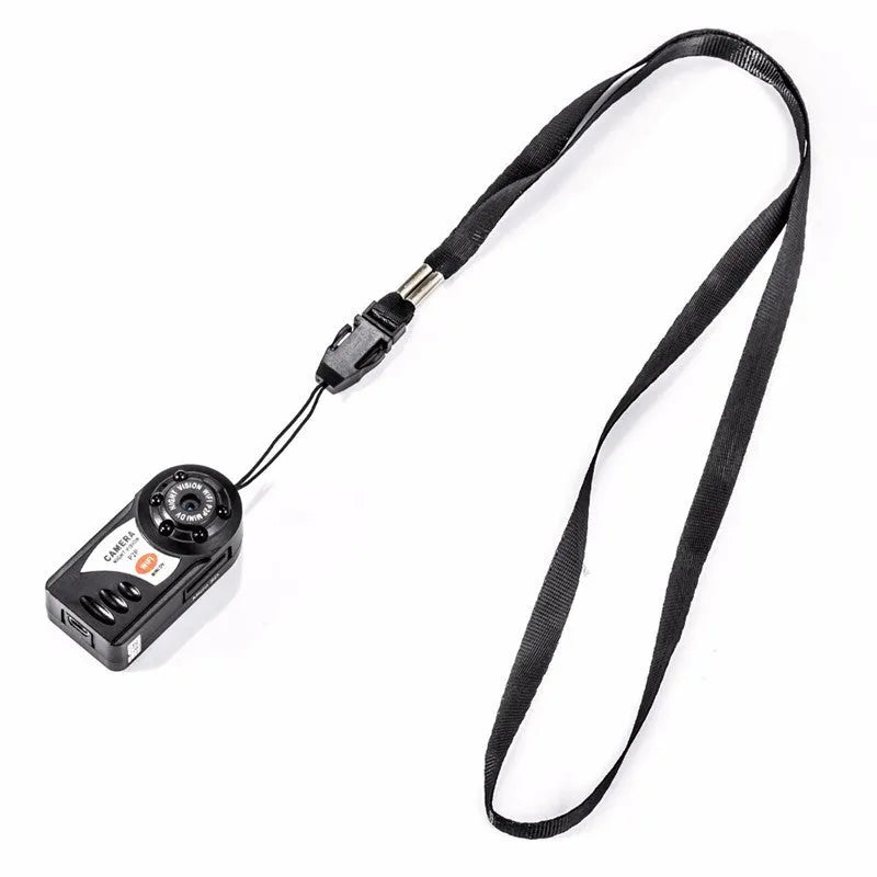 Black wifi remote camera with LCD screen showing 16x optical zoom and night vision capability