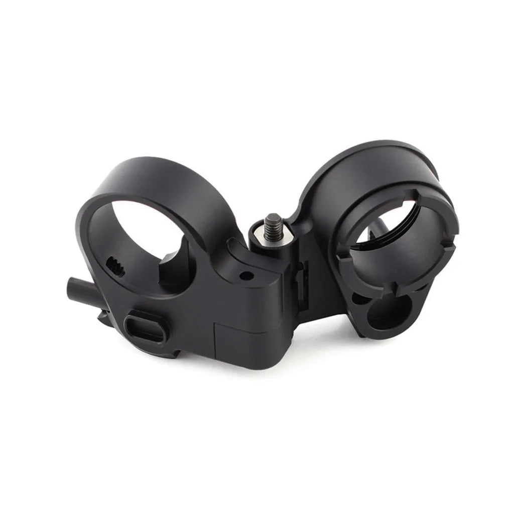 Black Third Generation Folding Stock Adapter for AR-15 and AR-10, CNC machined aluminium alloy with DLC finish.