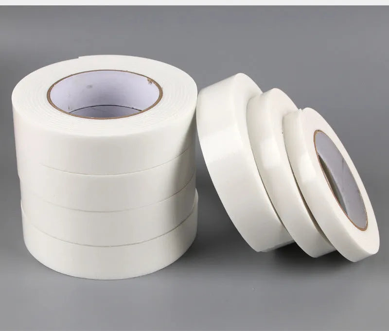 Foam double-sided adhesive tape 3mm thick with BOPP base in 15mm, 18mm, and 30mm widths