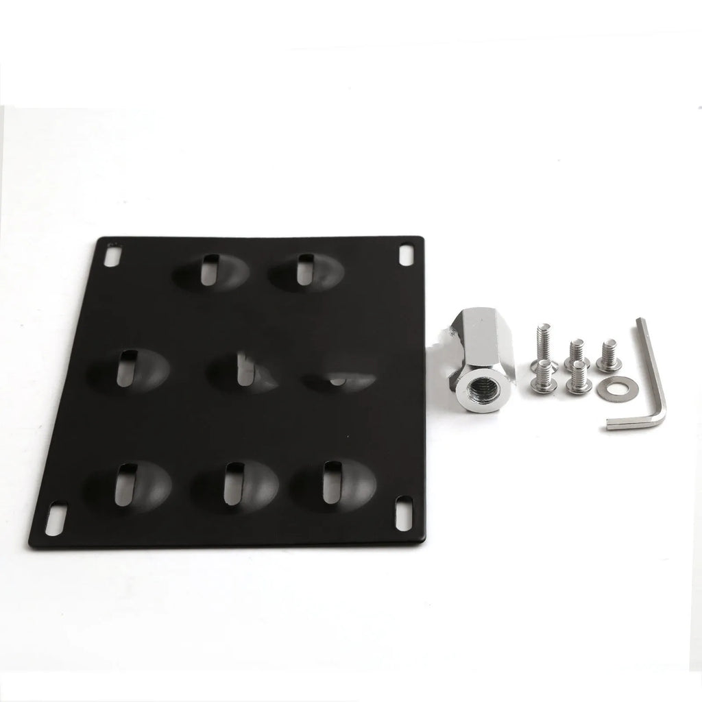 American licence plate frame trailer hook for car modification with metal construction