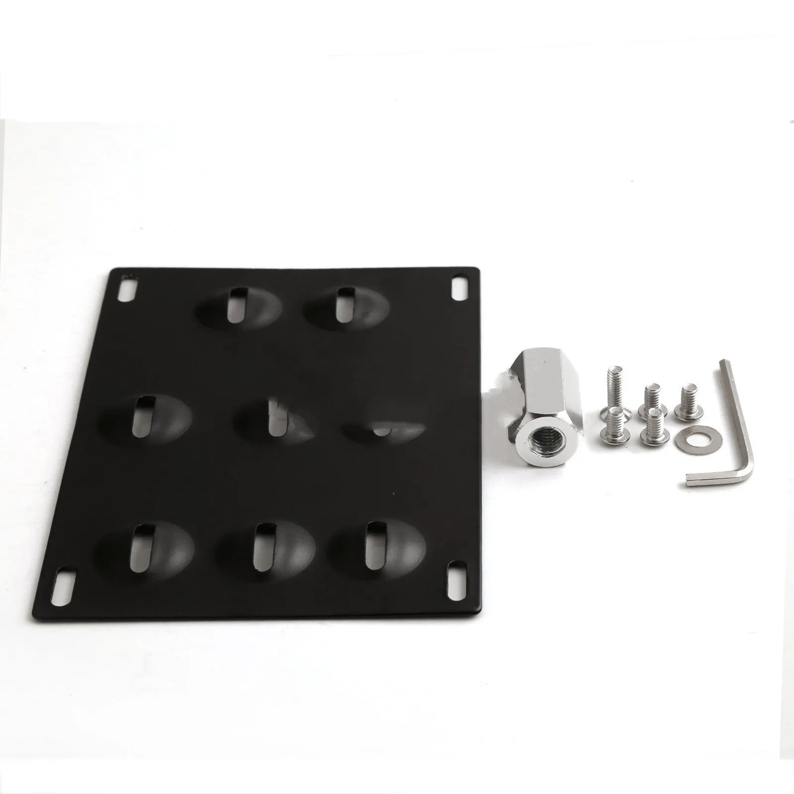 American licence plate frame trailer hook for car modification with metal construction