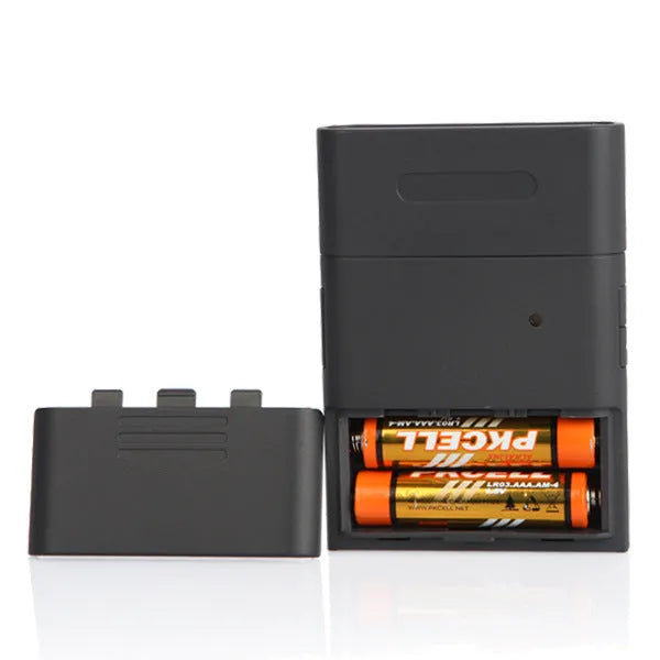 Black At-838 portable personal breath alcohol detector for drivers and workplace safety testing
