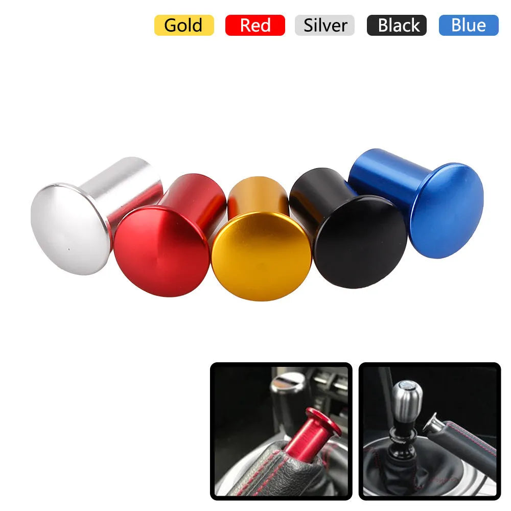 Aluminium alloy handbrake cap for car modification in five colour options