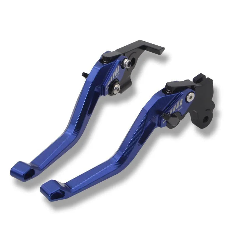 Motorcycle two-finger metal clutch lever in multiple colour options