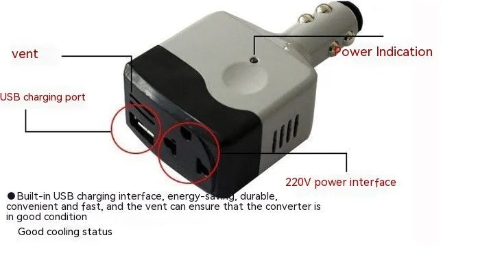 011C car charger adapter with USB output for mobile phone charging from cigarette lighter socket