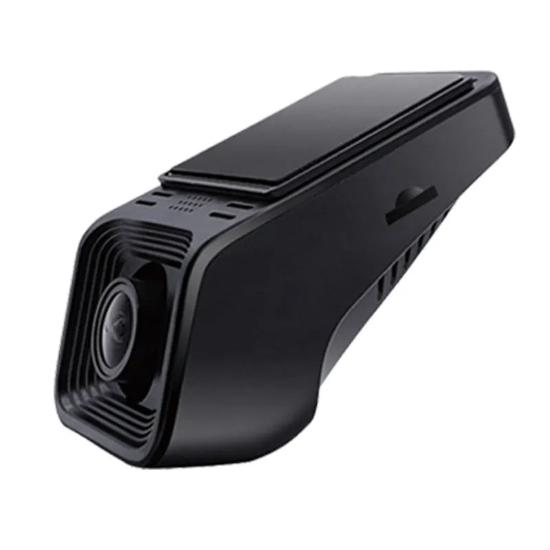 V4 ACC specification HD 1080p night vision driving recorder dash camera with WiFi antenna.