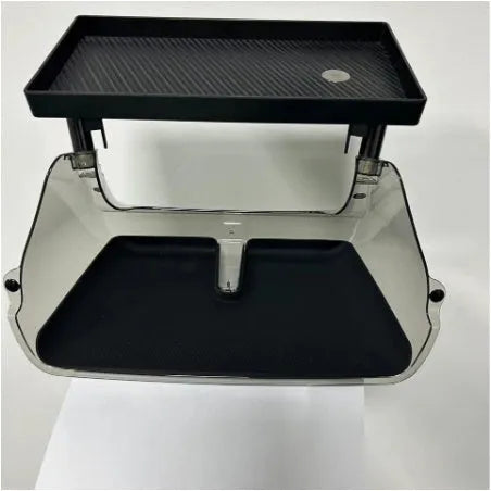 Black ABS plastic storage box for Tesla Model 3 and Y centre console with napkin box