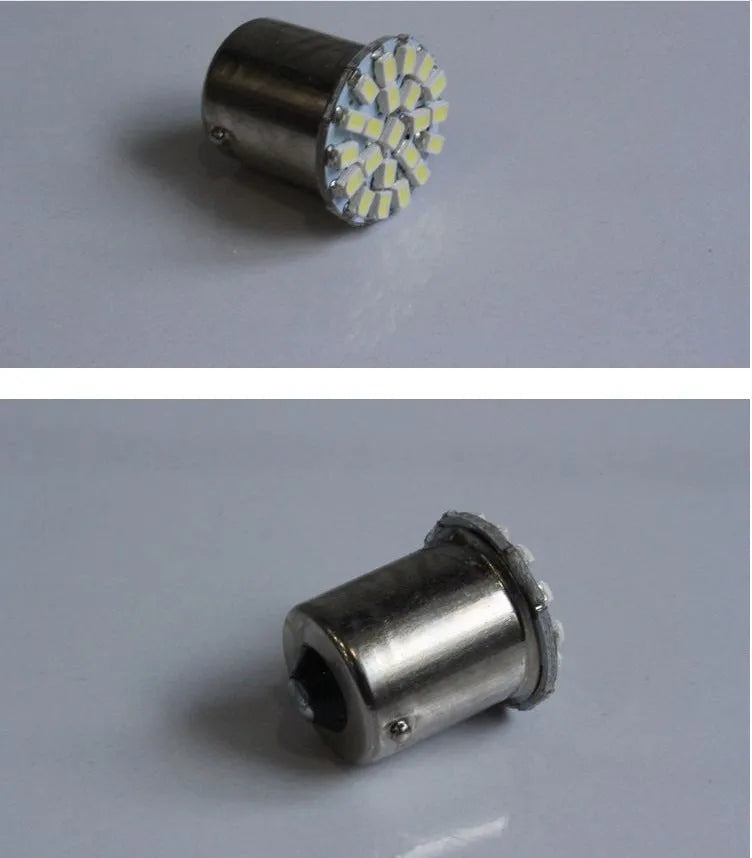 22-LED car brake light bulb for 1156 and 1157 reversing lamp sockets