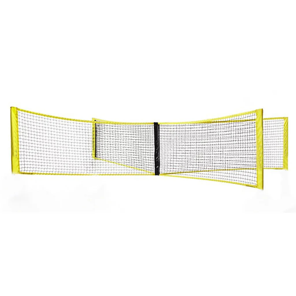 PE four sides standard volleyball net black polyethylene canvas hemming for indoor outdoor beach courts