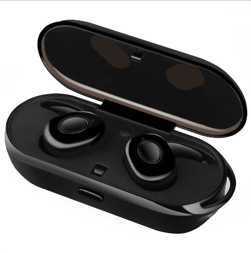CSR Air TWS wireless Bluetooth earbuds in black, green, red, and white colours displayed on a surface.