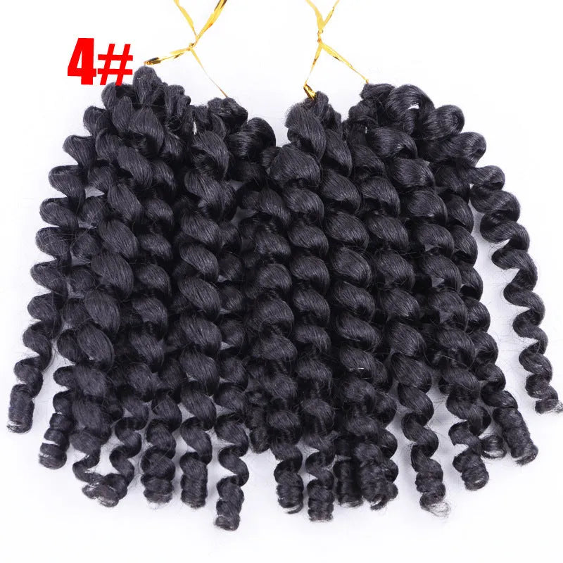 Lady's short curly wig with Risi hairline, available in multiple colours including 1B, 2, 27, 30, 350, 4, 530, 99J, Grey, Purple, Red