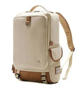Men's modern large backpack in Oxford cloth, showing colour options including Army Green, Black, and Gray.