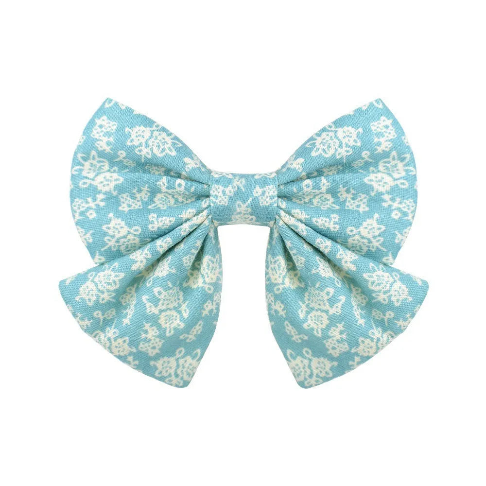Handmade duckbill hair clip bowknot design children European American style individually packed
