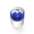 USB mini mosquito repellent lamp with 5W 365nm LED light source, 127x125x202mm, white finish