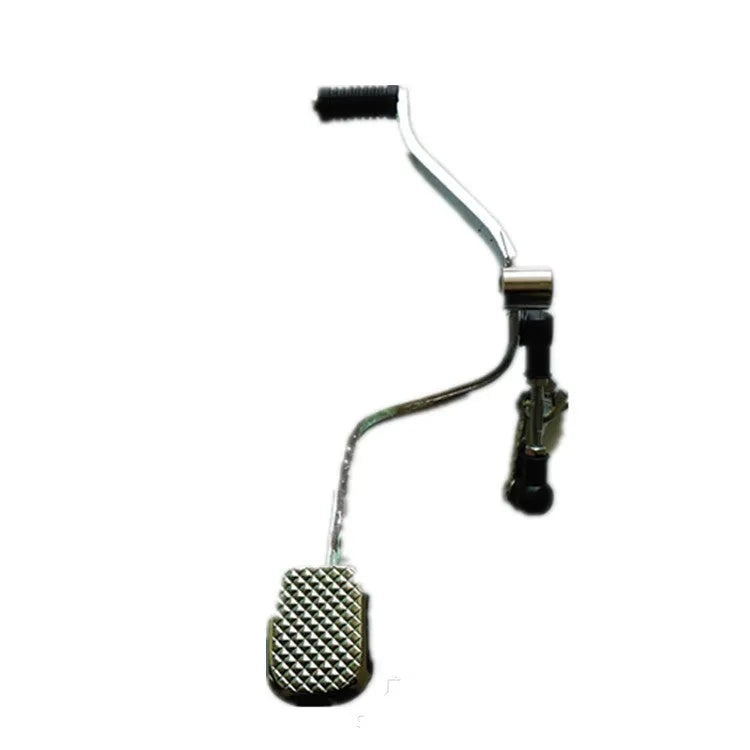 Black motorcycle gear lever for Suzuki GS125 with 300mm length and gear teeth patterns