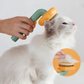 Pumpkin self cleaning slicker brush for dogs and cats, 19.5 x 8.4cm, ABS and stainless steel