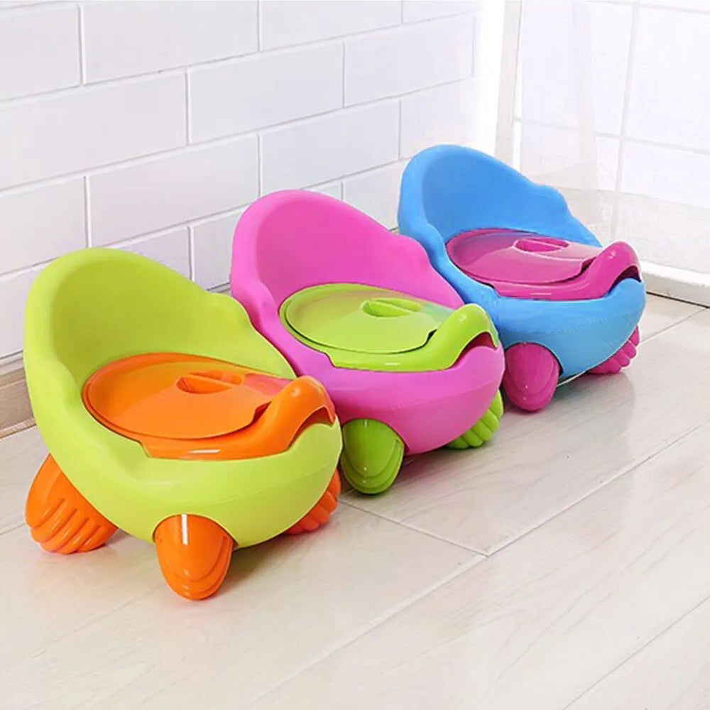 Dandan children's cartoon baby toilet trainer potty in blue colour