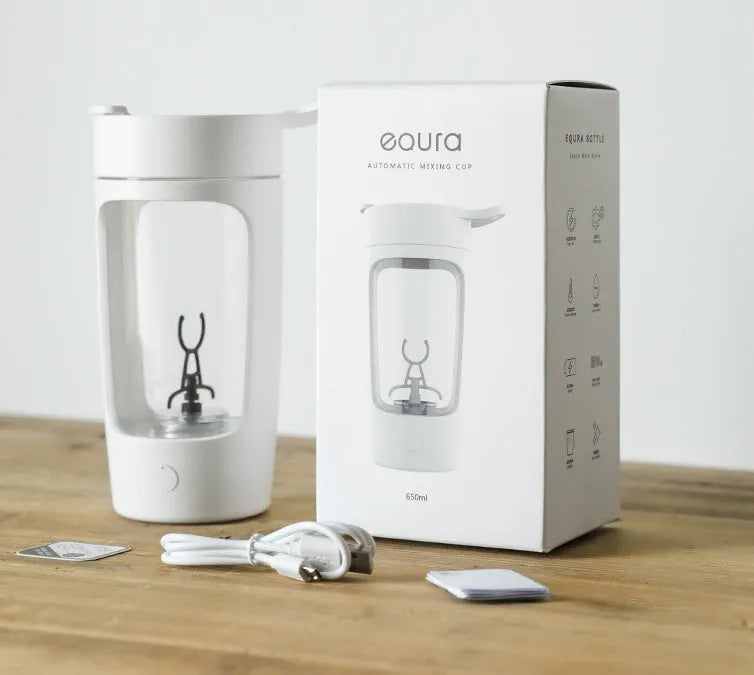 Portable juice blender automatic mixing cup in choice of colours with 650ml capacity