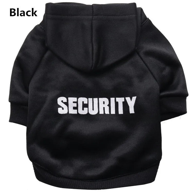 Fleece pet sweater for small dogs in gray with security fit for winter walks