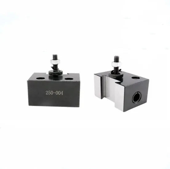 Machifit 250-000 quick change lathe tool post and holder set with M10 fitting.