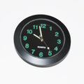 43mm round alloy clock movement with luminous dial and small three needles in black colour