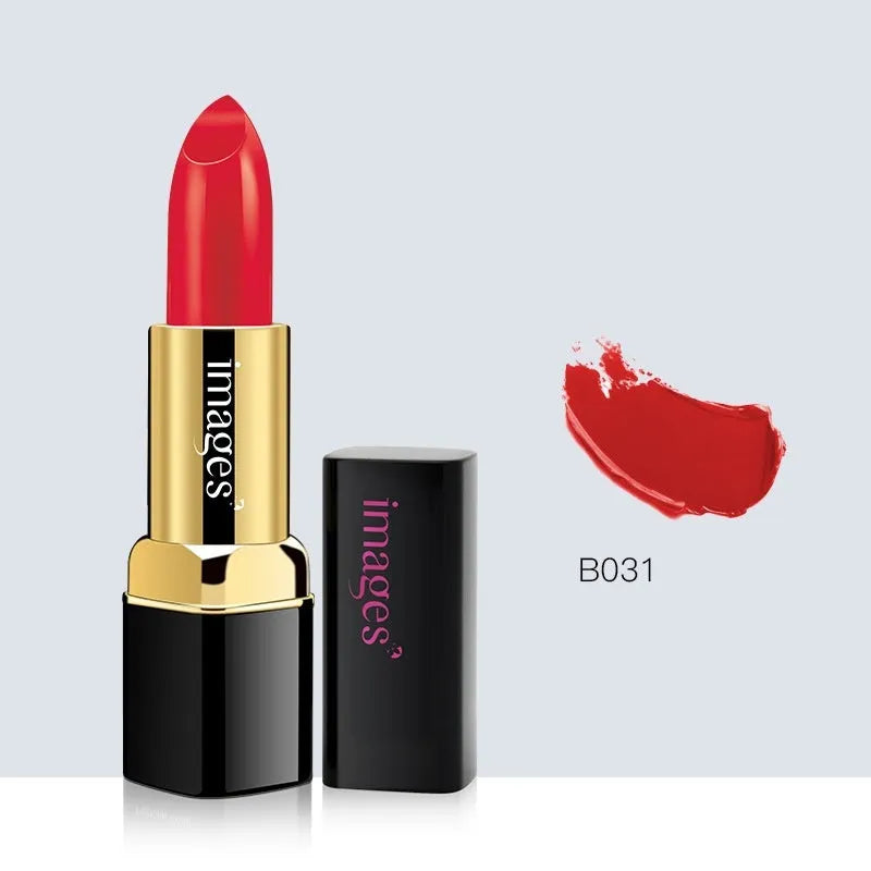 Moisturising lipstick lip gloss bullet in 10 colours including coral red and barbie pink, 3.8g