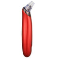 Electric blackhead remover device with vacuum suction and multiple nozzle attachments