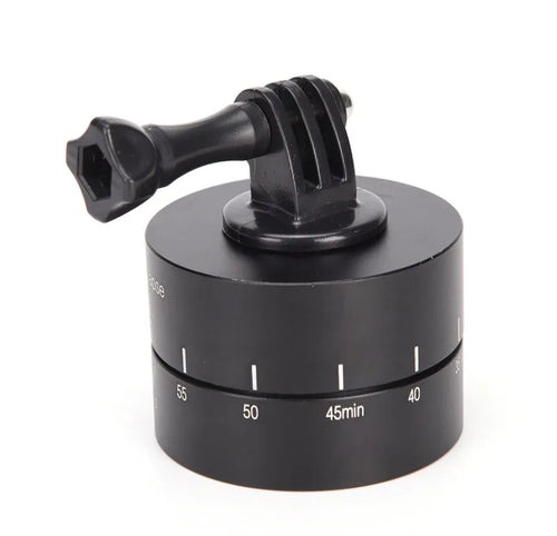 360 degree auto rotate camera tripod head base for Lapse timelapse systems with multi-camera compatibility