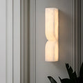 Copper Nordic wall lamp strip with warm light bedside illumination