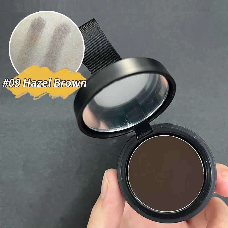 Hairline powder cosmetic product with 14 colour classifications for shadow repair and skin colour improvement