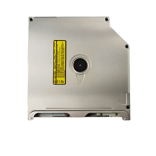 Silver Apple MacBook Pro 13-inch replacement internal optical drive with SATA connector