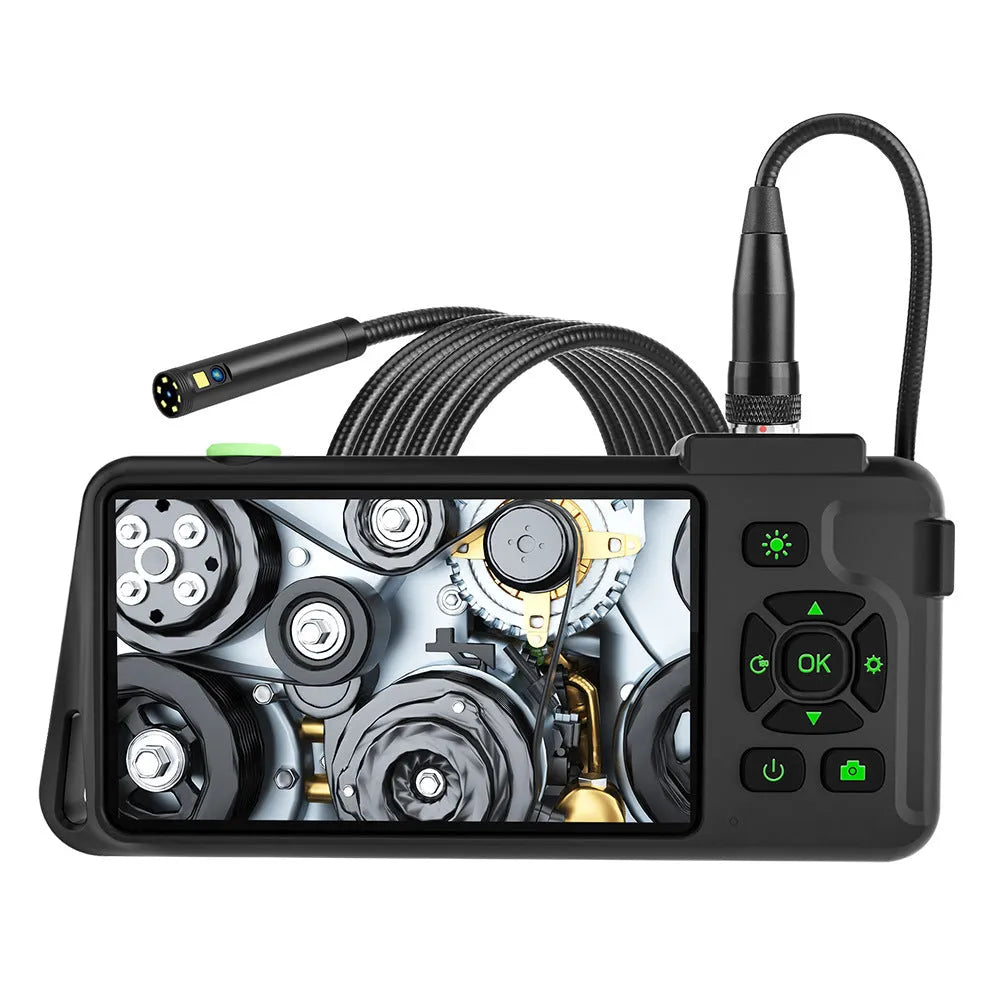 Portable handheld industrial endoscope with 4.5-inch screen and 1 metre inspection cable