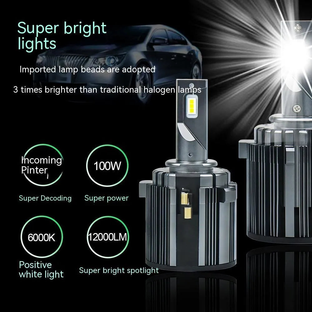 Volkswagen Golf 7 LED low beam headlight bulb with aviation aluminium housing