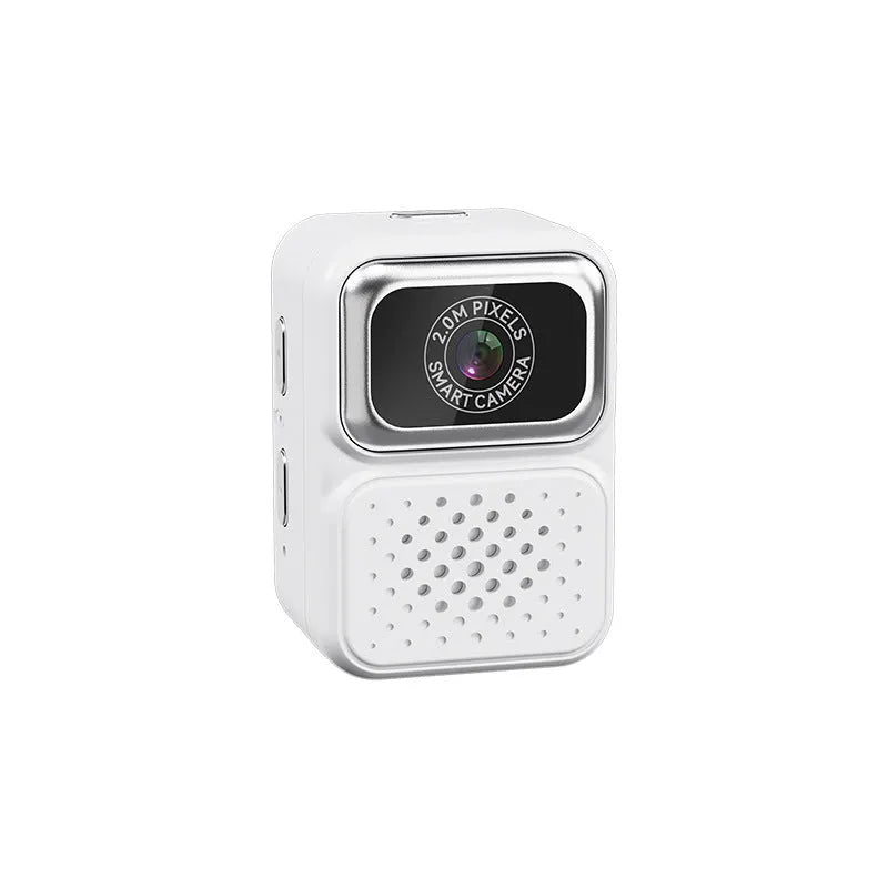 HD mini sports camera with plastic body in black, compact 2.5cm size for portable recording