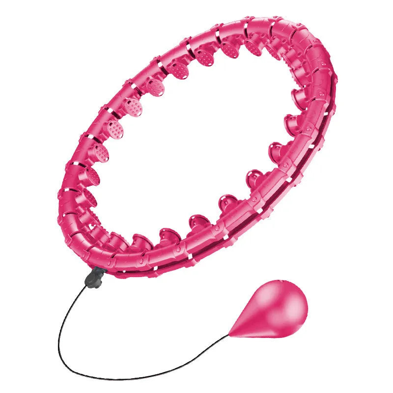 Massage soft ball in pink, blue, and purple with detachable design, made from ABS, diameters 24-36 cm