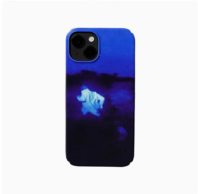 Glossy hard shell phone case with niche art design for Apple iPhone 11 Pro