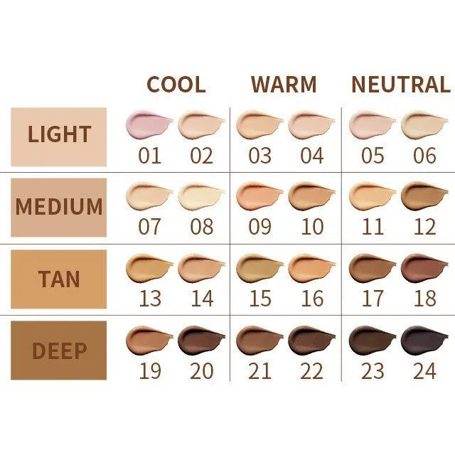 24-shade waterproof concealer contour stick pen for nose shadow and face sculpting